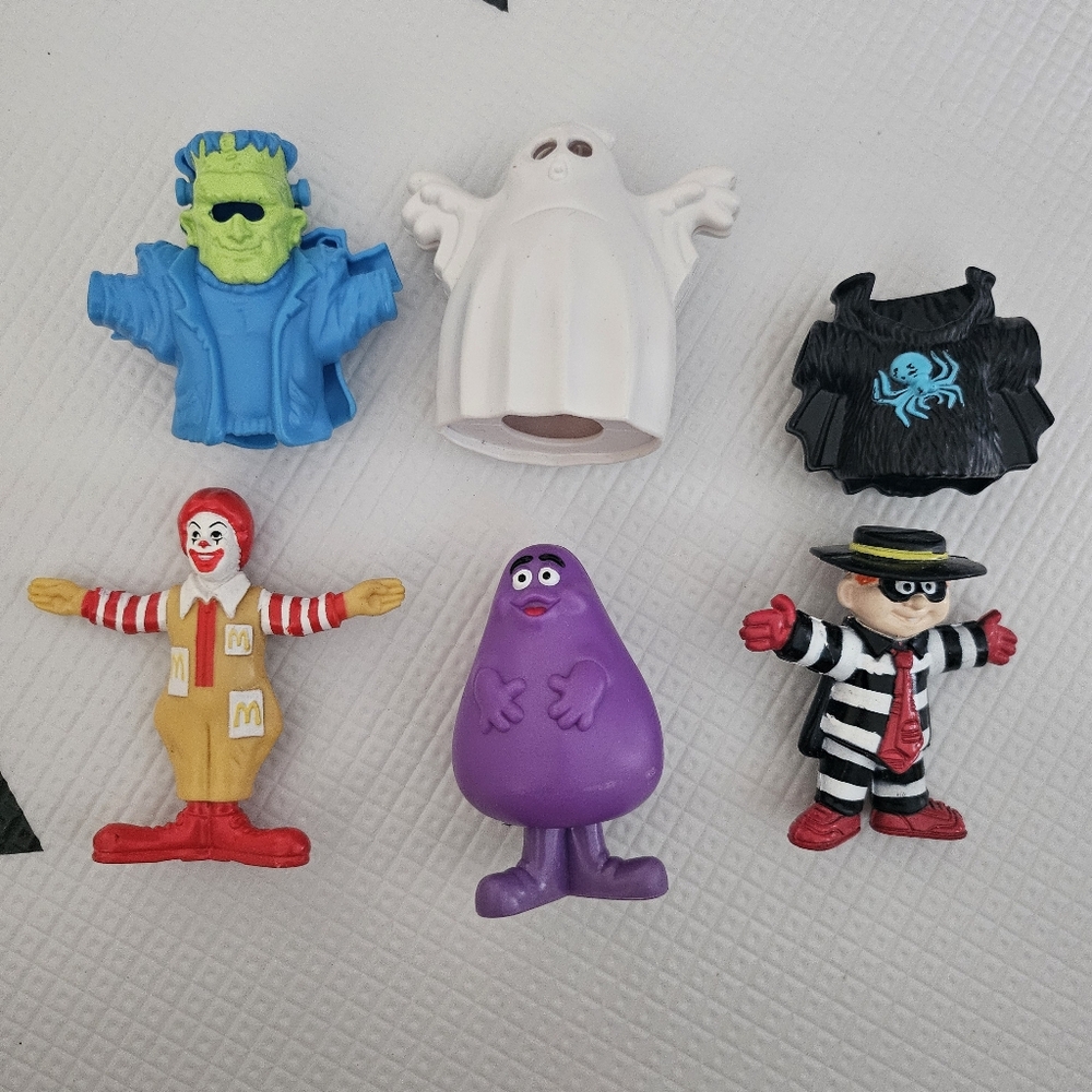 Colorful Character Toy Set